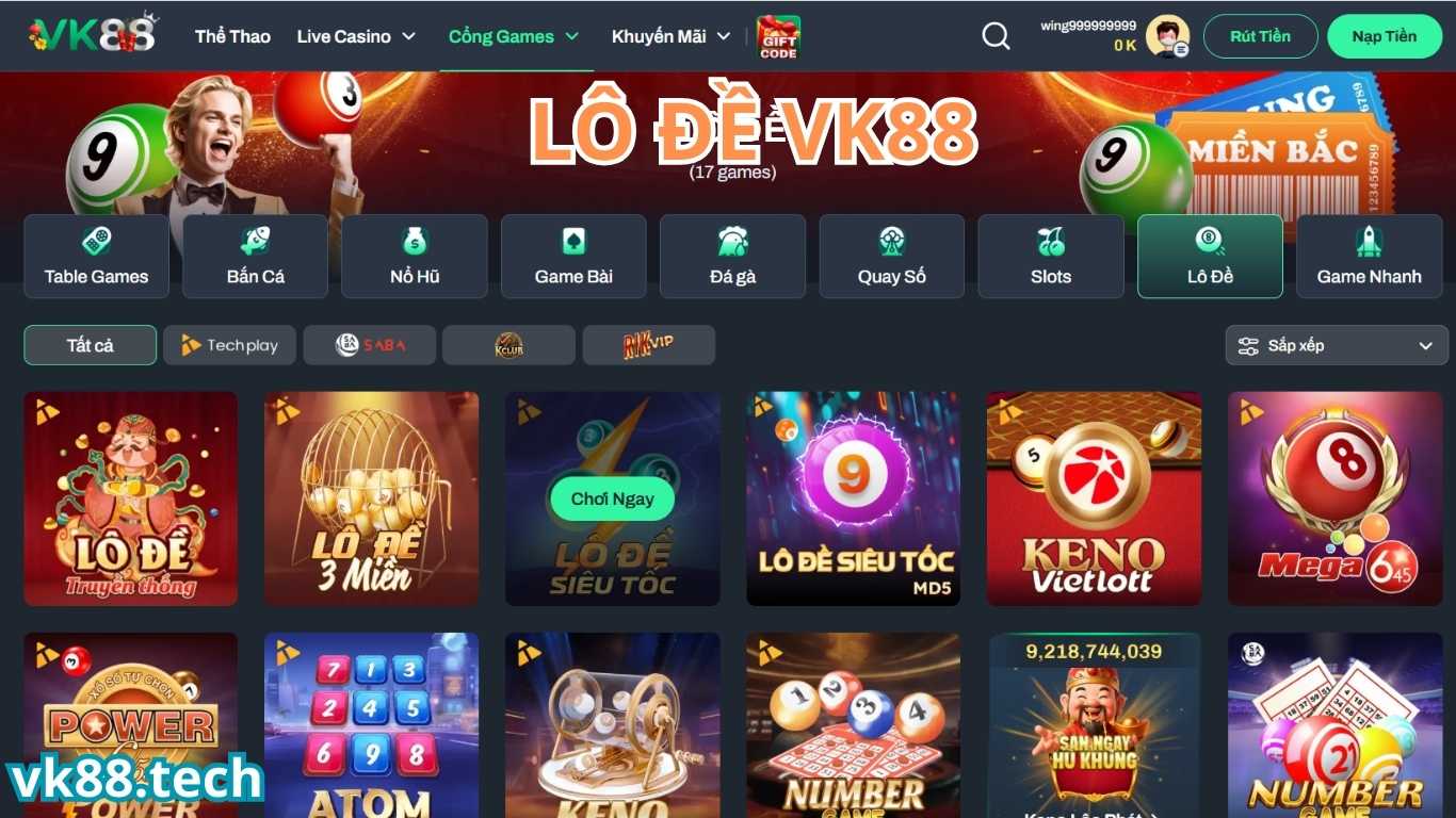 Giới thiệu về lô đề VK88