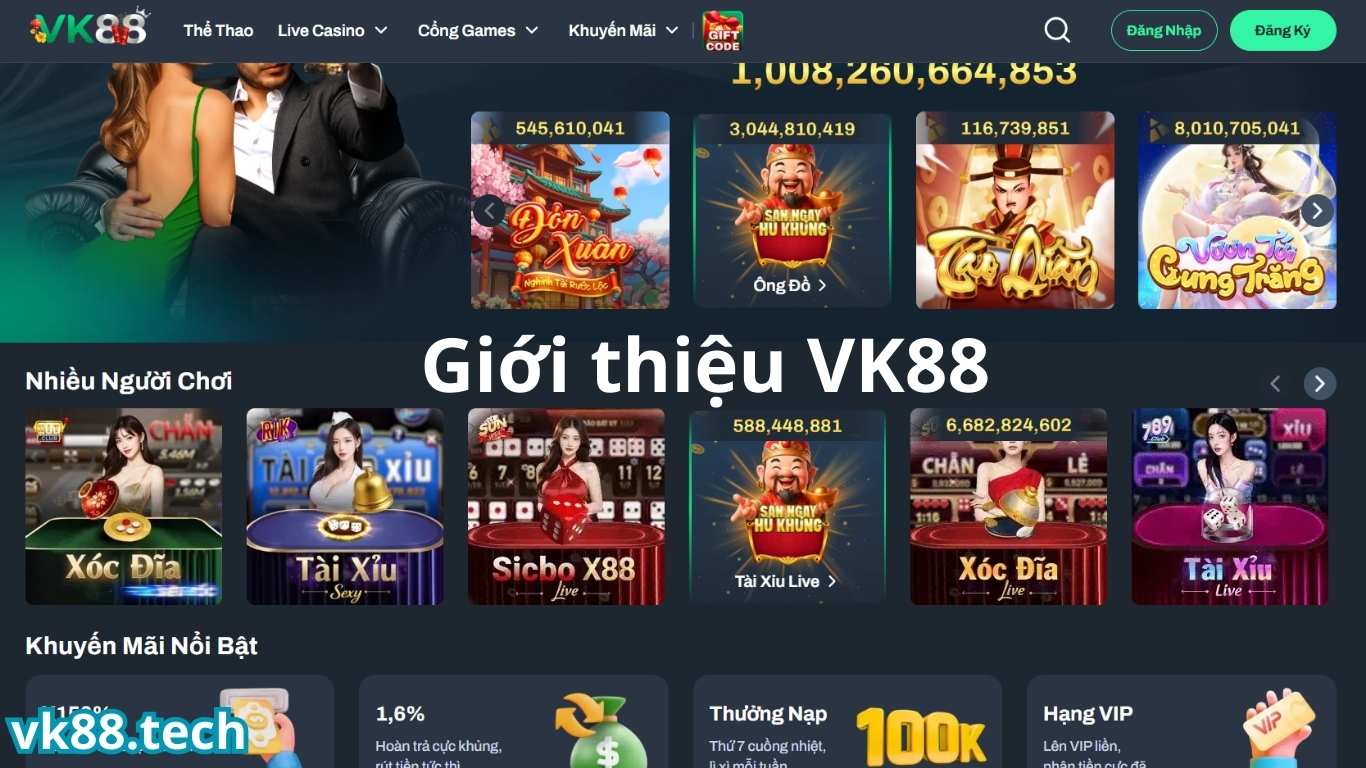 Giới thiệu VK88 thông tin chi tiết